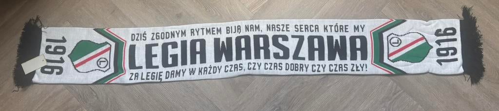 Legia Warschau Sjaal, Ophalen of Verzenden, Buitenlandse clubs, Vaantje of Sjaal