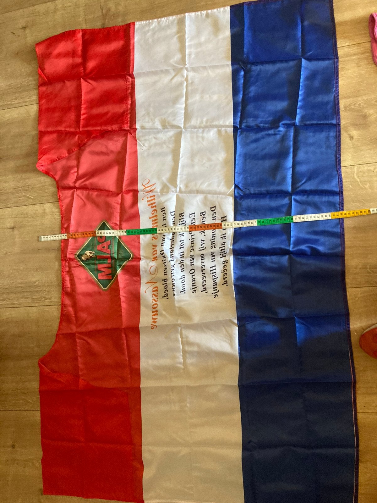 Nederlandsw Vlag of cape met wilhelmus, Ophalen of Verzenden, Zo goed als nieuw