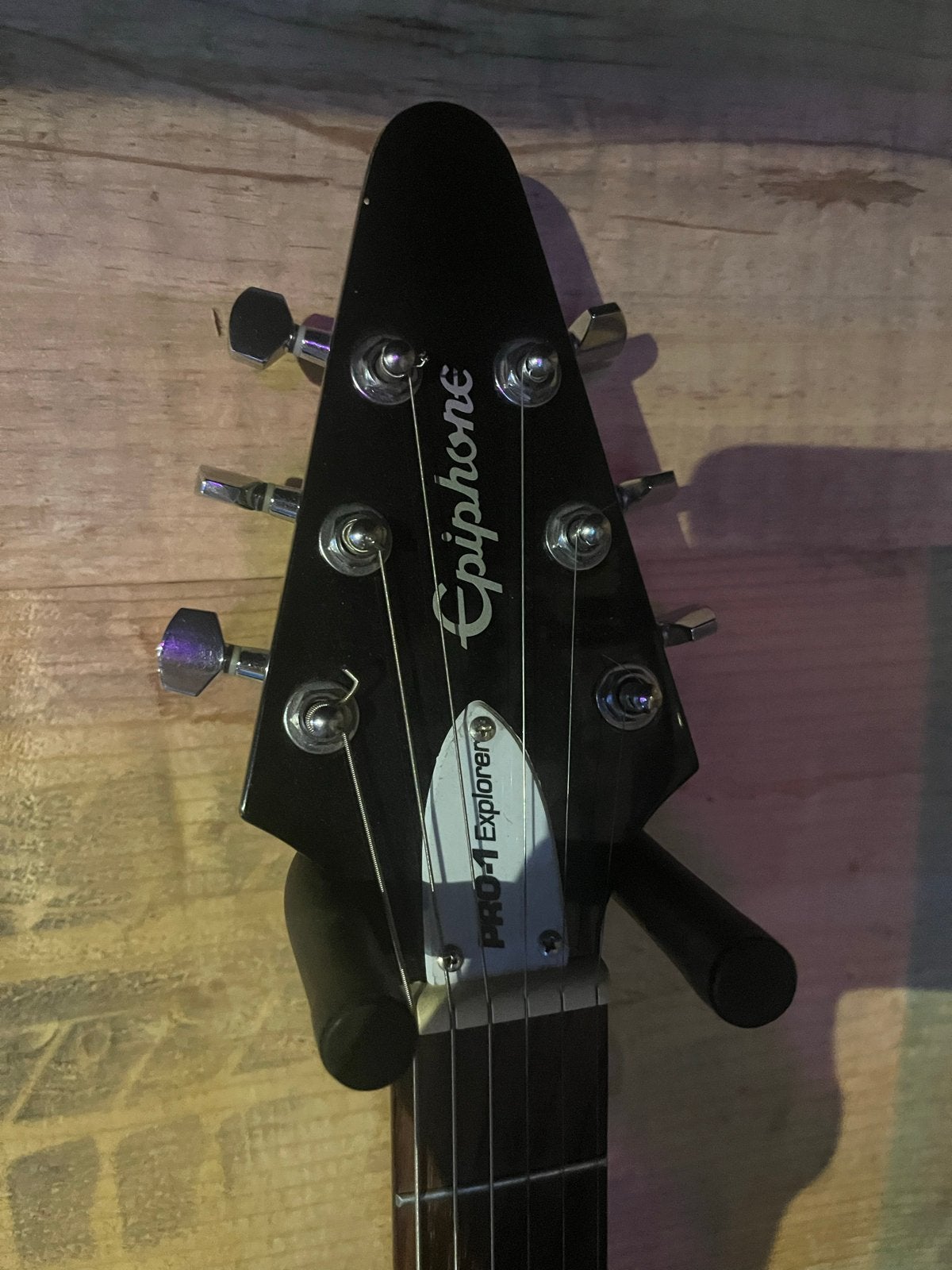 Epiphone PRO-1 Explorer elektrische gitaar, Ophalen of Verzenden, Zo goed als nieuw, Solid body, Epiphone