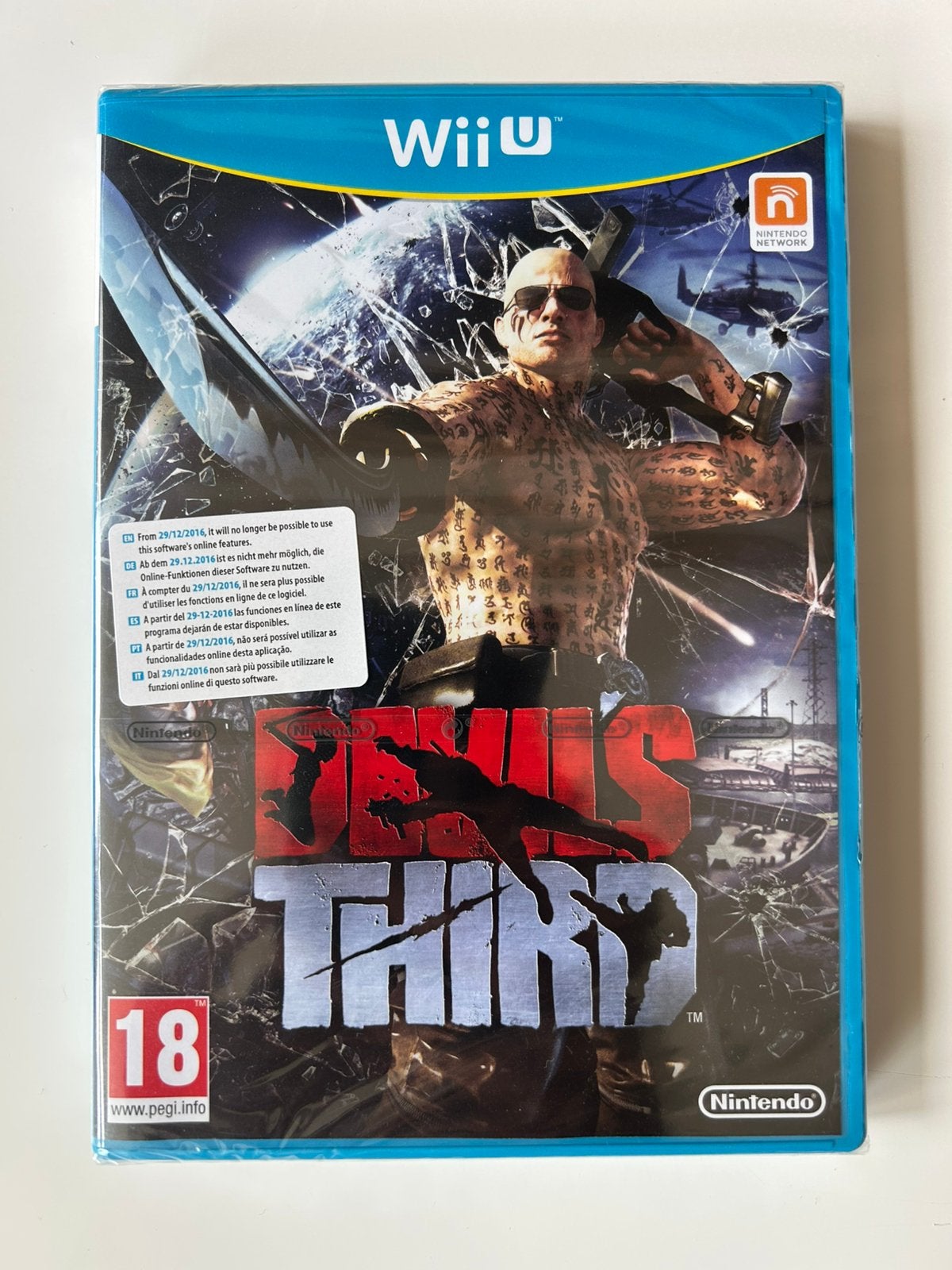 Devil’s Third Nintendo Wii U NEW SEALED, Spelcomputers en Games, Avontuur en Actie, Vanaf 18 jaar, 1 speler, Nieuw