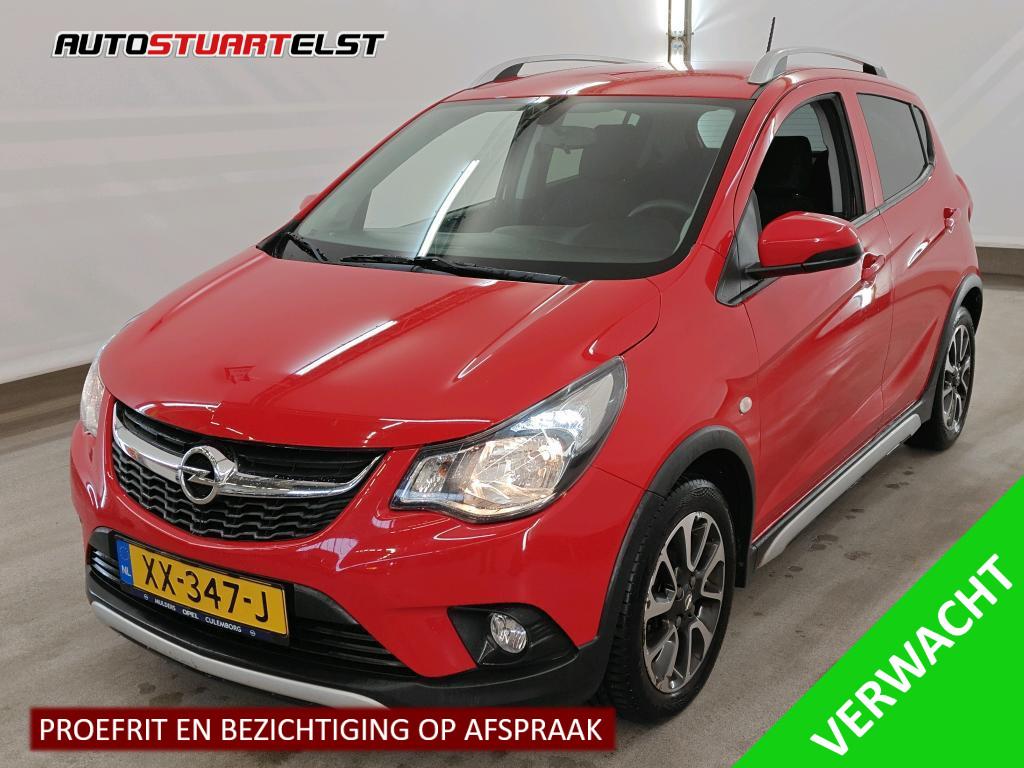 Opel KARL 1.0 Rocks Online Edition 1e Eigenaar | Dealer Onde, Auto's, Opel, Voorwielaandrijving, 839 kg, Stof, Gebruikt