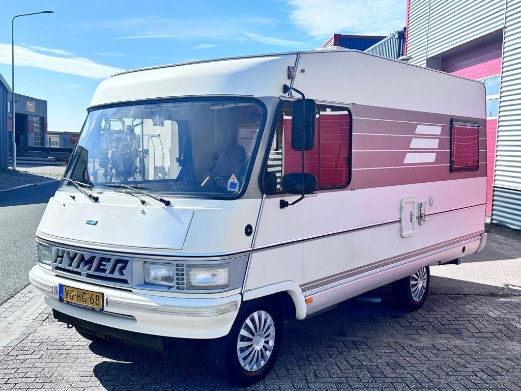 Hymer B 534, Origineel NL, Rondzit, Caravans en Kamperen, Fiat, Bedrijf, Hymer, Rondzit