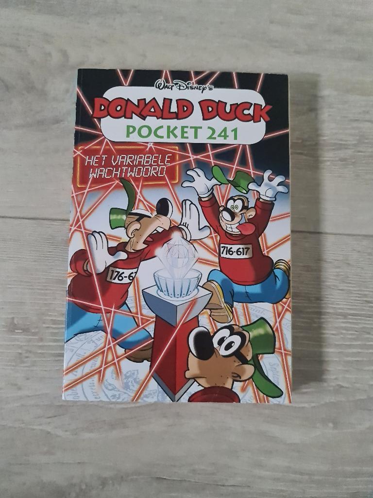 Pocket - Donald Duck - Het variabele wachtwoord - 241, Boeken, Strips | Comics, Eén comic, Amerika, Ophalen of Verzenden, Zo goed als nieuw
