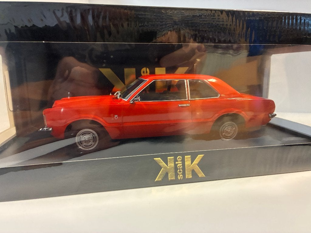 27183: Ford Taunus GT Limousine - 1971 - KK-Scale 1:18, Overige merken, Nieuw, Ophalen of Verzenden, Messingweg 47, 48308 Senden, Germany