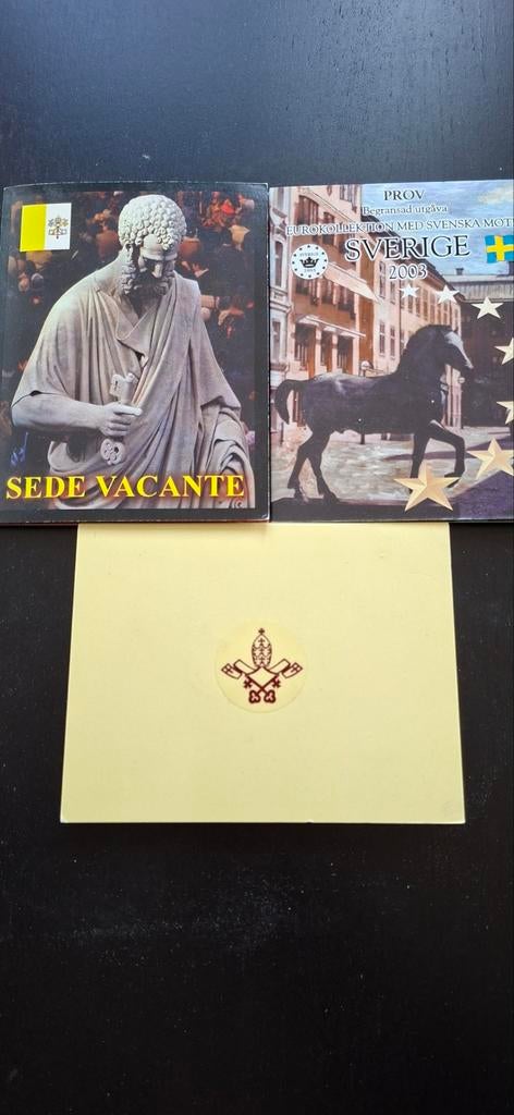 Setjes ,vaticaan en Zweden bieden mag ook per stuk, Ophalen of Verzenden, Vaticaanstad