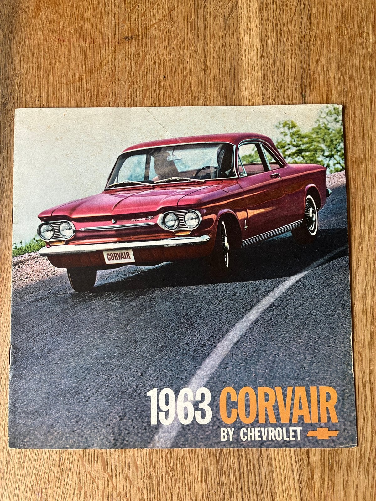 1963 Chevrolet Corvair brochure, Verzenden, Gelezen, Chevrolet