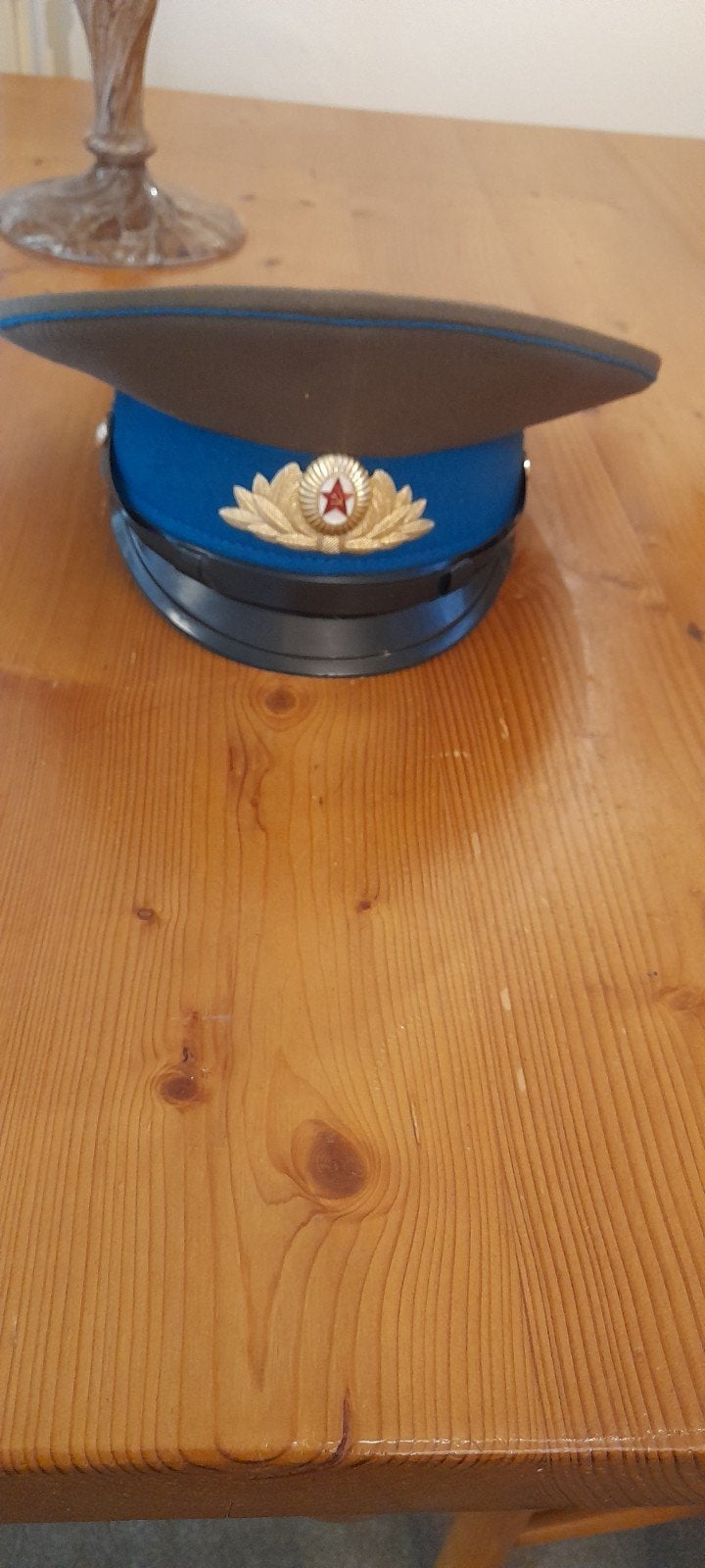 Vintage Sovjet Militaire Pet - Maat 57, Verzamelen, Militaria | Algemeen, Ophalen of Verzenden