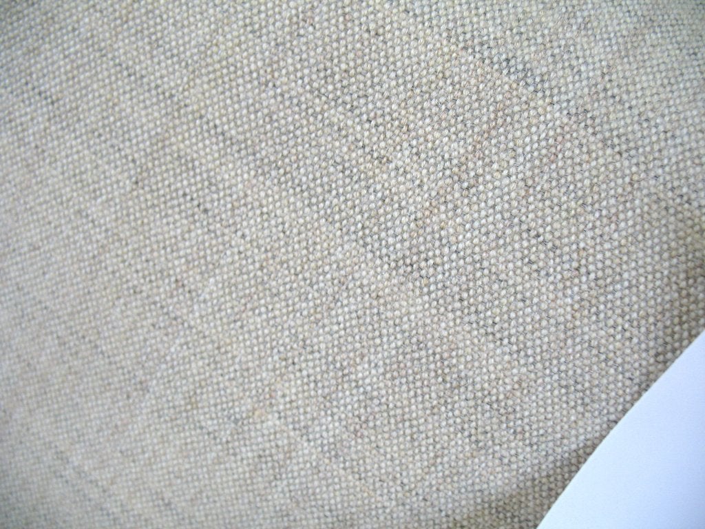 Kvadrat Remix 3 223; crème/beige/grijs; restant meubelstof, Wol, 120 cm of meer, Beige, Nieuw