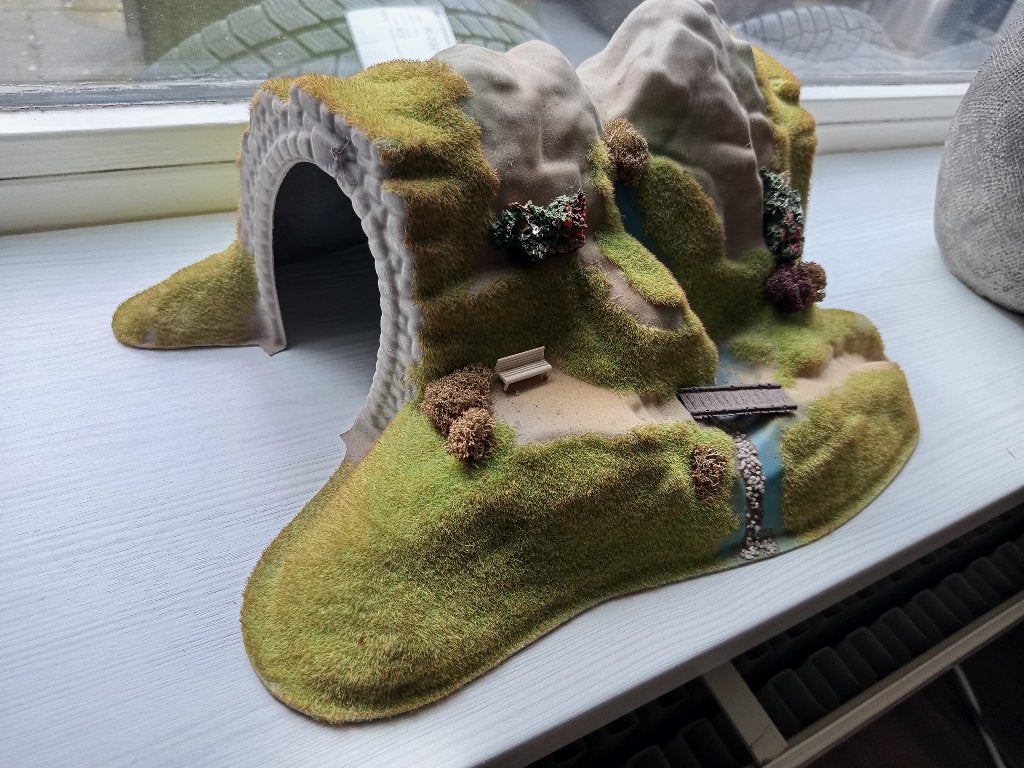 Noch 02200 - Tunnel HO, Hobby en Vrije tijd, Modeltreinen | H0, Gelijkstroom of Wisselstroom, Brug, Tunnel of Gebouw, Zo goed als nieuw