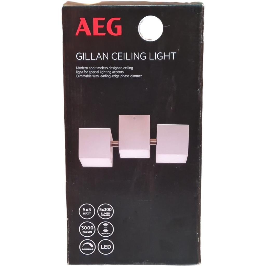 AEG Gillan Ceiling Light Plafond Lamp | 3000K, Huis en Inrichting, Lampen | Plafondlampen, Ophalen of Verzenden, Nieuw