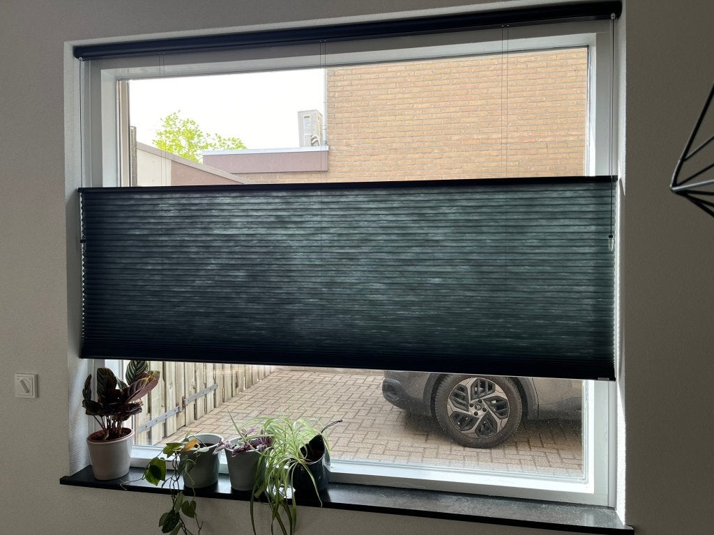 Sunway Plissé gordijn, Huis en Inrichting, Stoffering | Gordijnen en Lamellen, Ophalen, 174 cm, Overige merken, 146 cm
