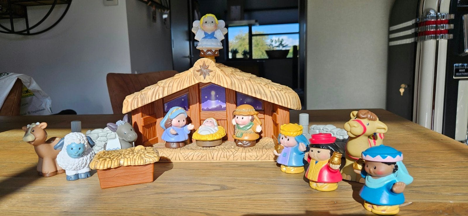 fisher price little people kerststal, Ophalen, Zo goed als nieuw