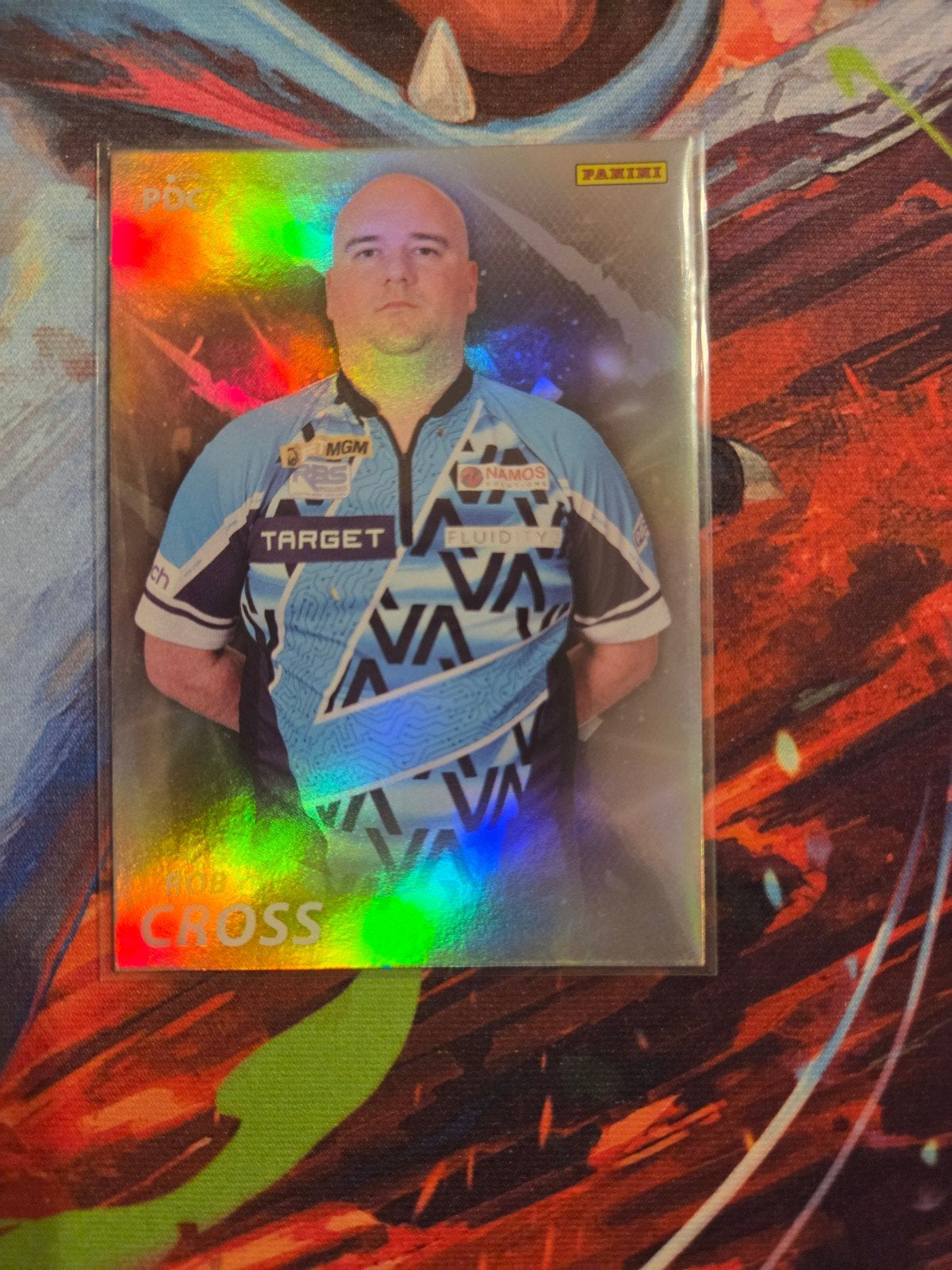 Panini PDC Rob Cross Darts Spelerskaart, Ophalen of Verzenden
