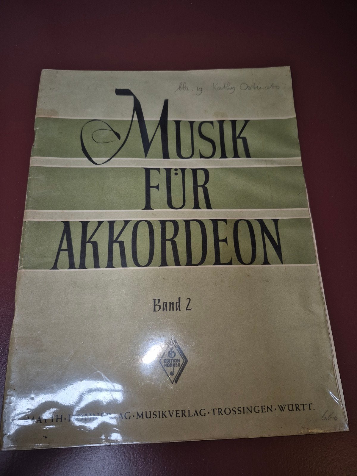 Muziek voor Accordeon - Band 2 (Vintage Bladmuziek), Gebruikt, Klassiek, Ophalen of Verzenden, Thema