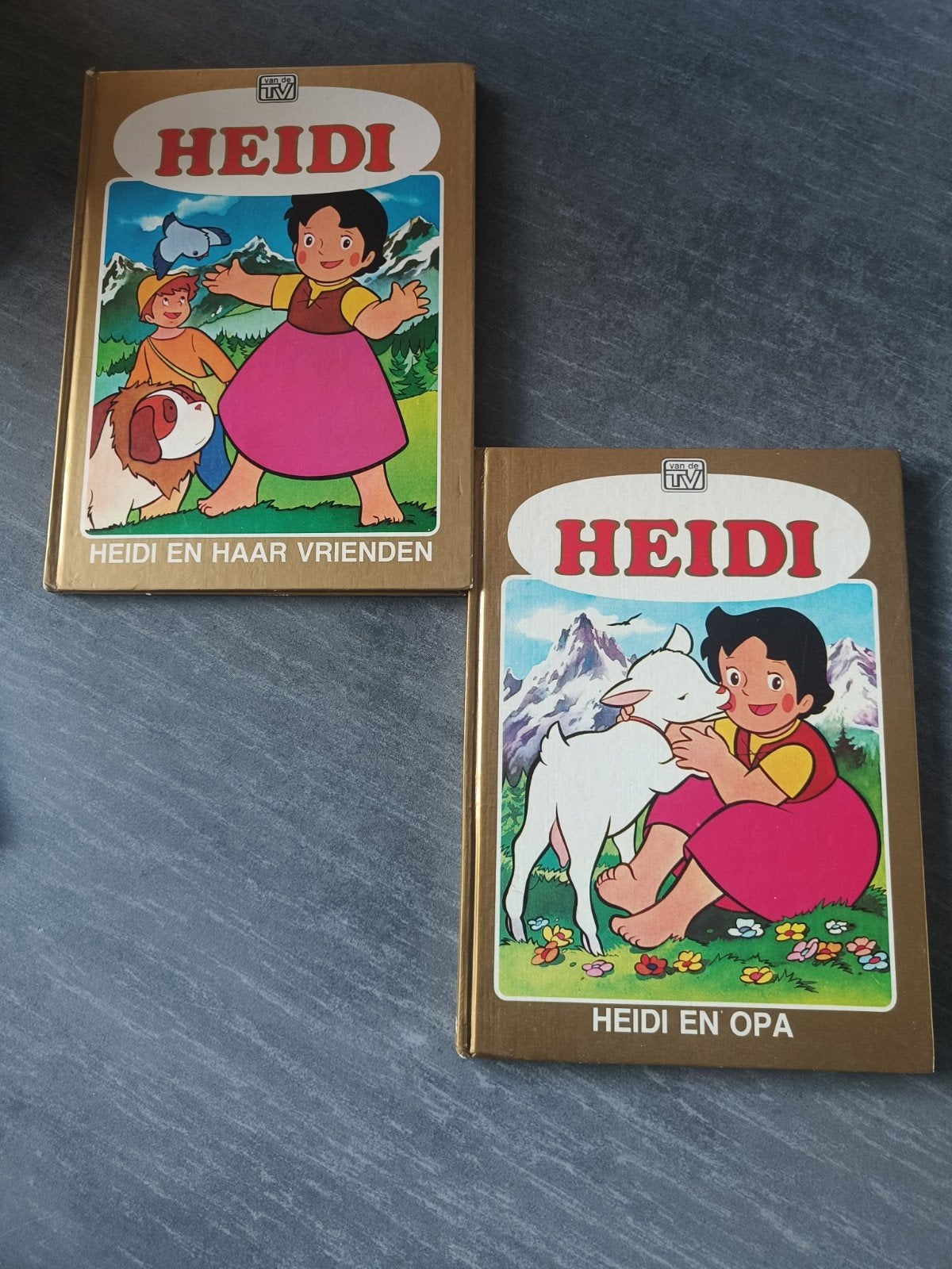 Heidi en opa en Heidie en haar vrienden, Ophalen of Verzenden, Gelezen
