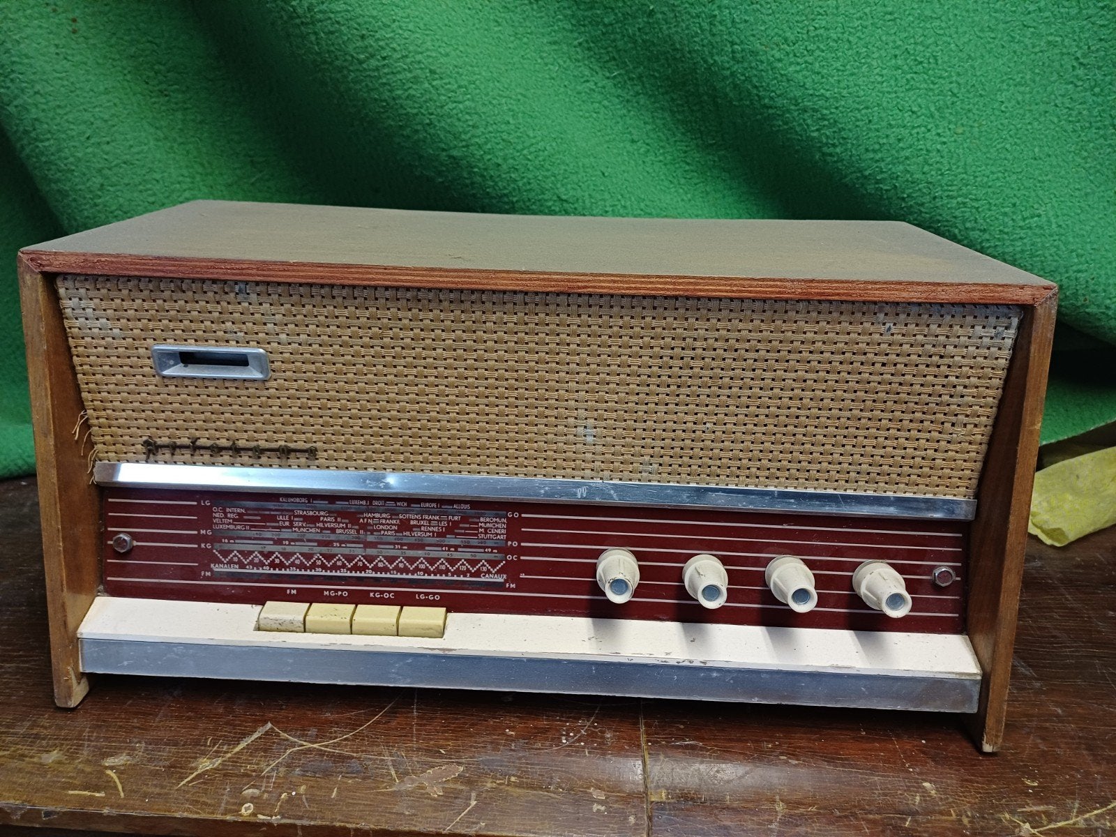 Aristona SA3107 buizenradio, Ophalen of Verzenden, Gebruikt