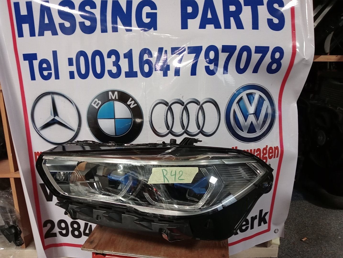 Koplamp BMW X5 G05 Voll LED LASER Links Origineel 5A27997-01, Gebruikt, -, -, Ophalen of Verzenden