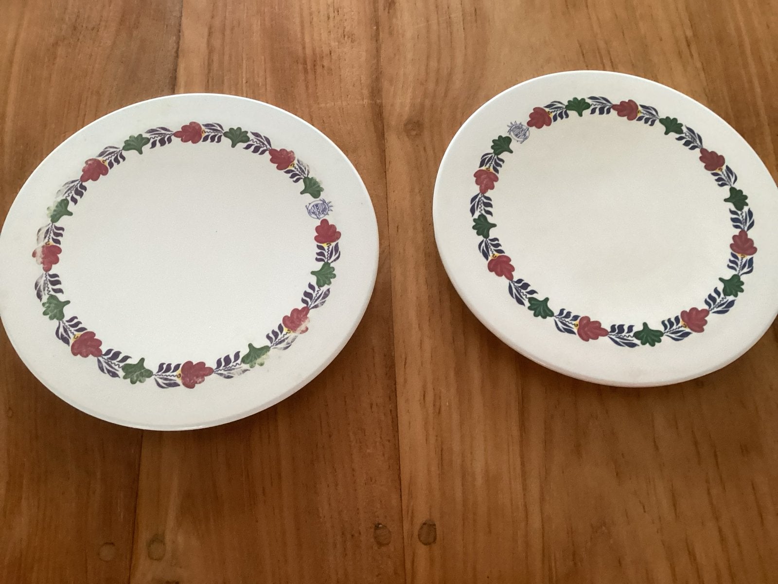 Boerenbont Onderzetters 20 cm - Set van 2, Huis en Inrichting, Gebruikt, Meerkleurig, Ophalen of Verzenden, Pannenonderzetter
