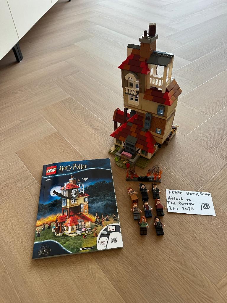 LEGO 75980 Aanval op het nest, Lego, Ophalen of Verzenden, Harry Potter, Nieuw