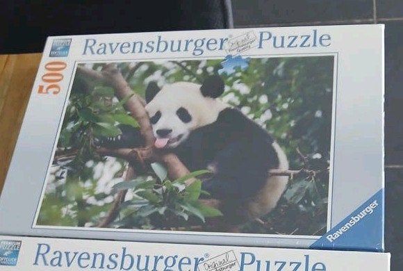nieuwe panda puzzel, van 500 stukjes, Ophalen of Verzenden, 500 t/m 1500 stukjes, Nieuw, Legpuzzel