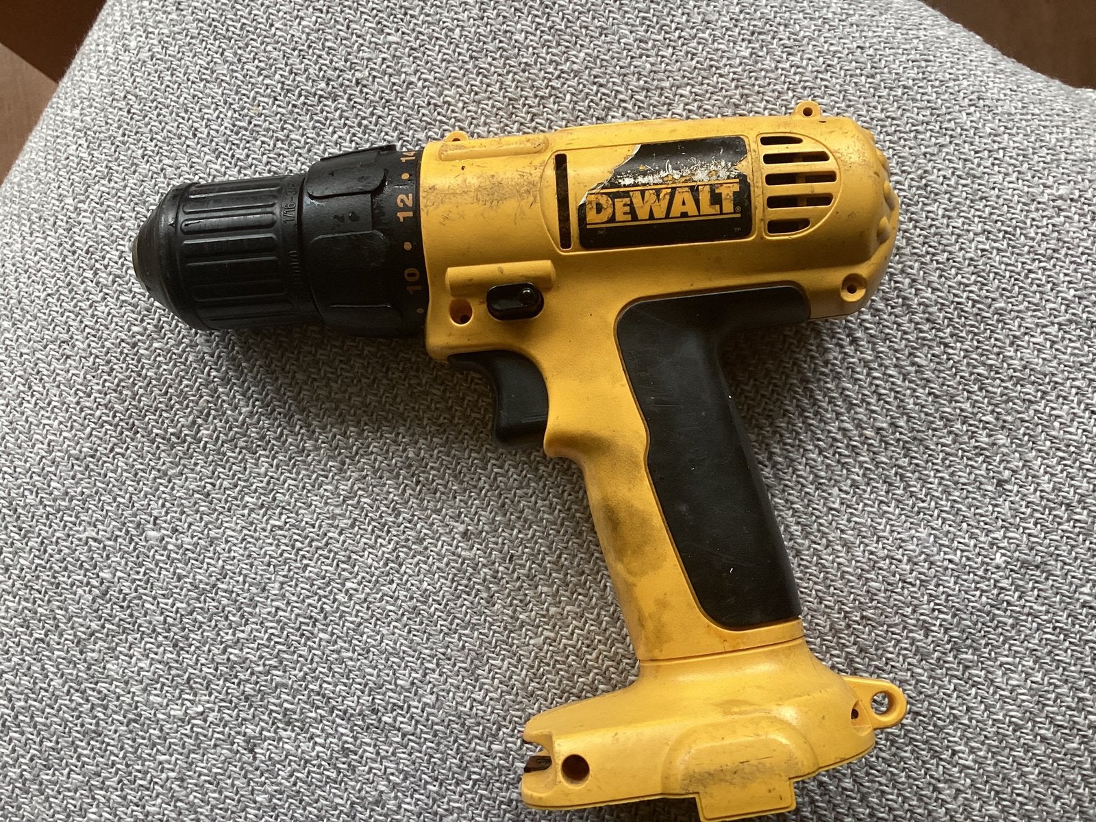 Dewalt accuboormachine., Ophalen of Verzenden, Gebruikt, Boormachine