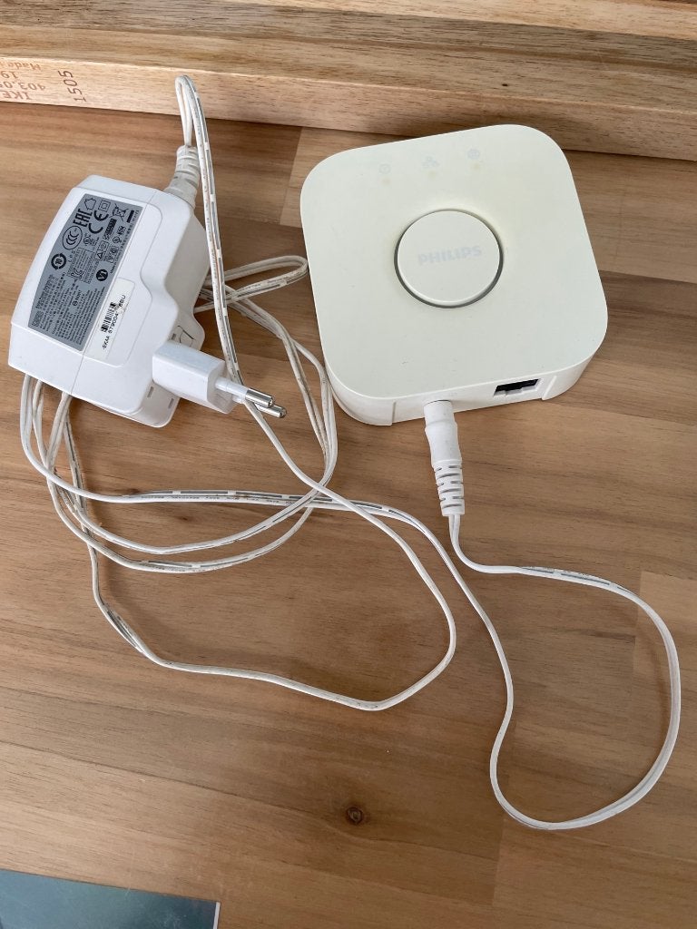 Philips Hue Bridge Apple HomeKit Compatible, Ophalen of Verzenden, Gebruikt, Philips Hue