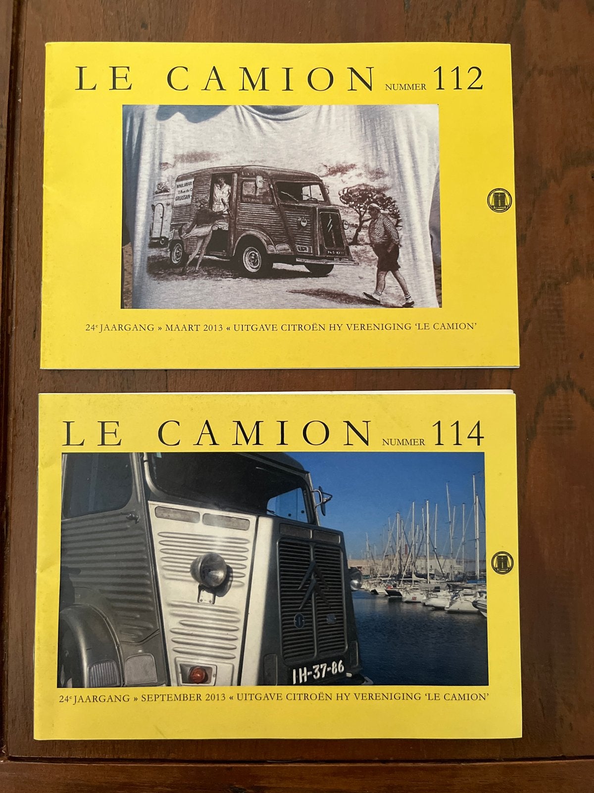 Le Camion nummers 112 en 114 - Citroën HY vereniging, Boeken, Ophalen of Verzenden, Zo goed als nieuw, Citroën