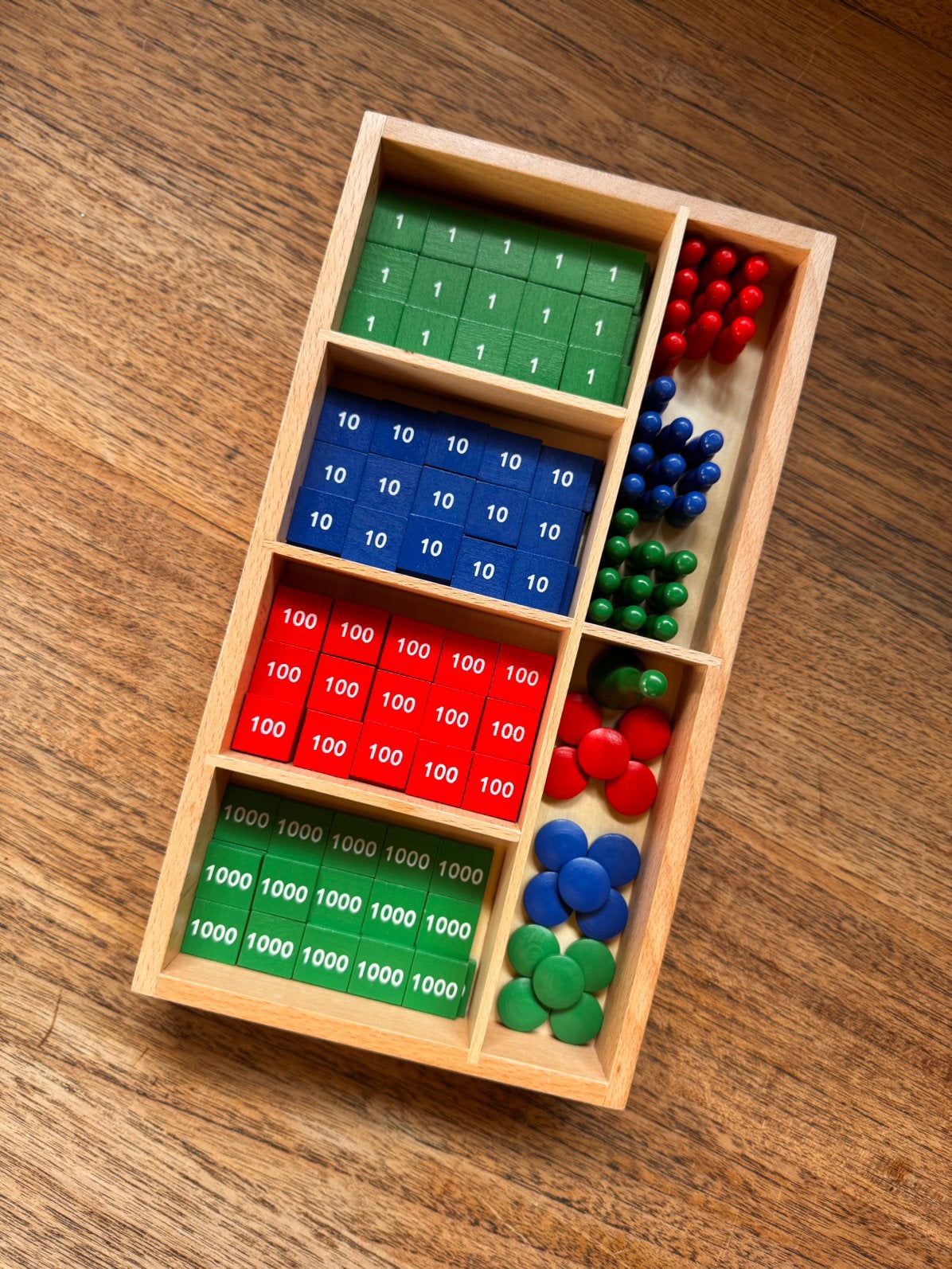 Elite Montessori Fichesspel - Nieuwstaat - Rekenen, Kinderen en Baby's, Speelgoed | Educatief en Creatief, Ophalen of Verzenden