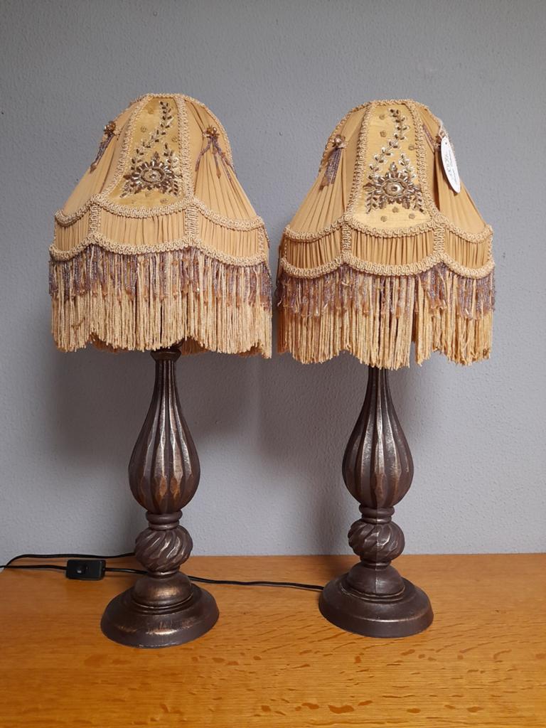 Baroque lampen kappen compleet of los te koop, Huis en Inrichting, Lampen | Lampenkappen, Zo goed als nieuw, Rechthoekig, Ophalen of Verzenden