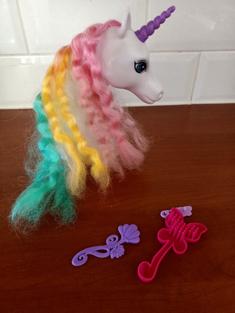 Unicorn styling hoofd / kaphoofd, Ophalen, Zo goed als nieuw, Meisje