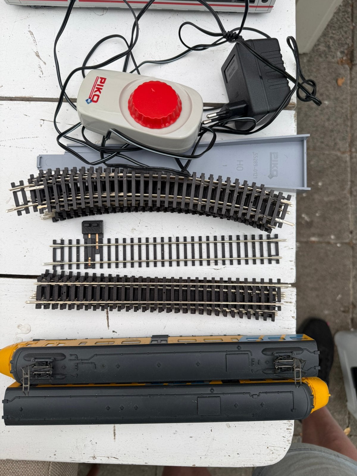 PIKO H0 NS Hondekop 351 complete startset 97917, Gelijkstroom, NS, Gebruikt, Treinset
