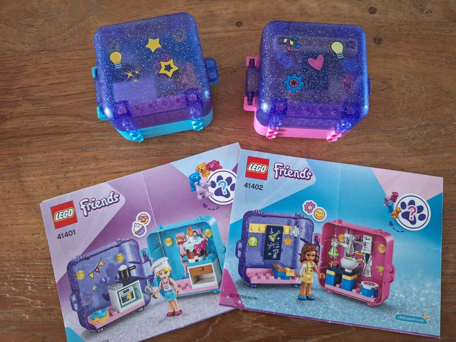 Lego Friends 41401, 41402 speelkubus, Ophalen of Verzenden, Zo goed als nieuw