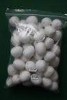 65 stuks Watteneieren 35 mm wit, Nieuw, Ophalen of Verzenden, Overige merken, Knutselmateriaal