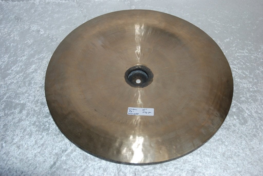 Wuhan China bekken 1109gr 16 inch  <25251988>, Gebruikt, Wuhan, ., Drums of Percussie