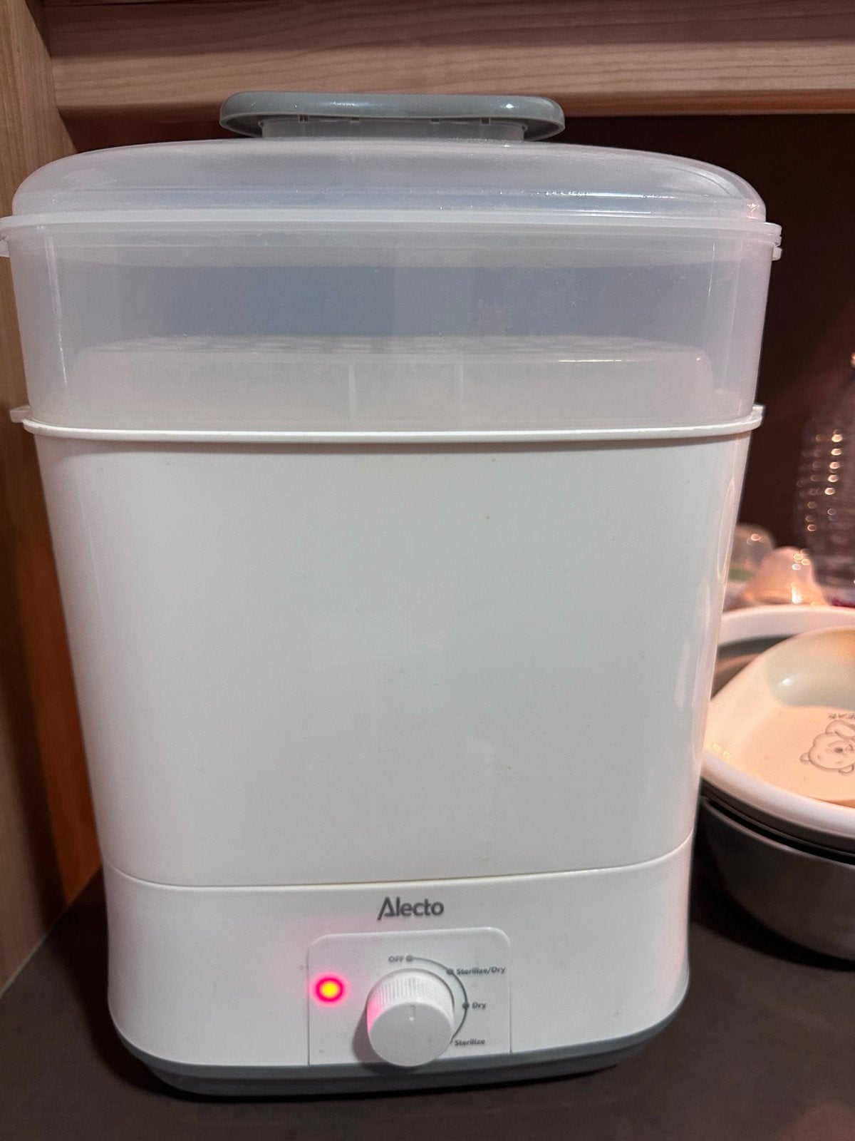 Alecto Elektrische Stoom Sterilisator met Droogfunctie, Kinderen en Baby's, Babyvoeding en Toebehoren, Ophalen of Verzenden