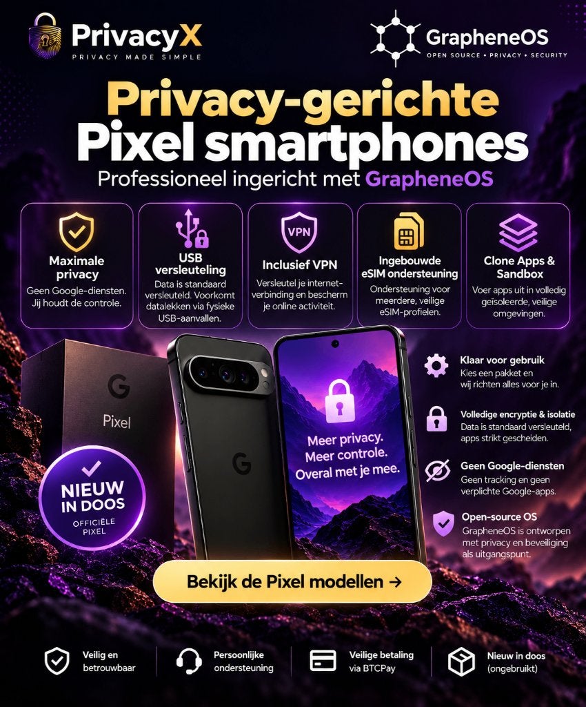 Foto 3 van Google Pixel 10a + GrapheneOS | Nieuw Gebruiksklaar