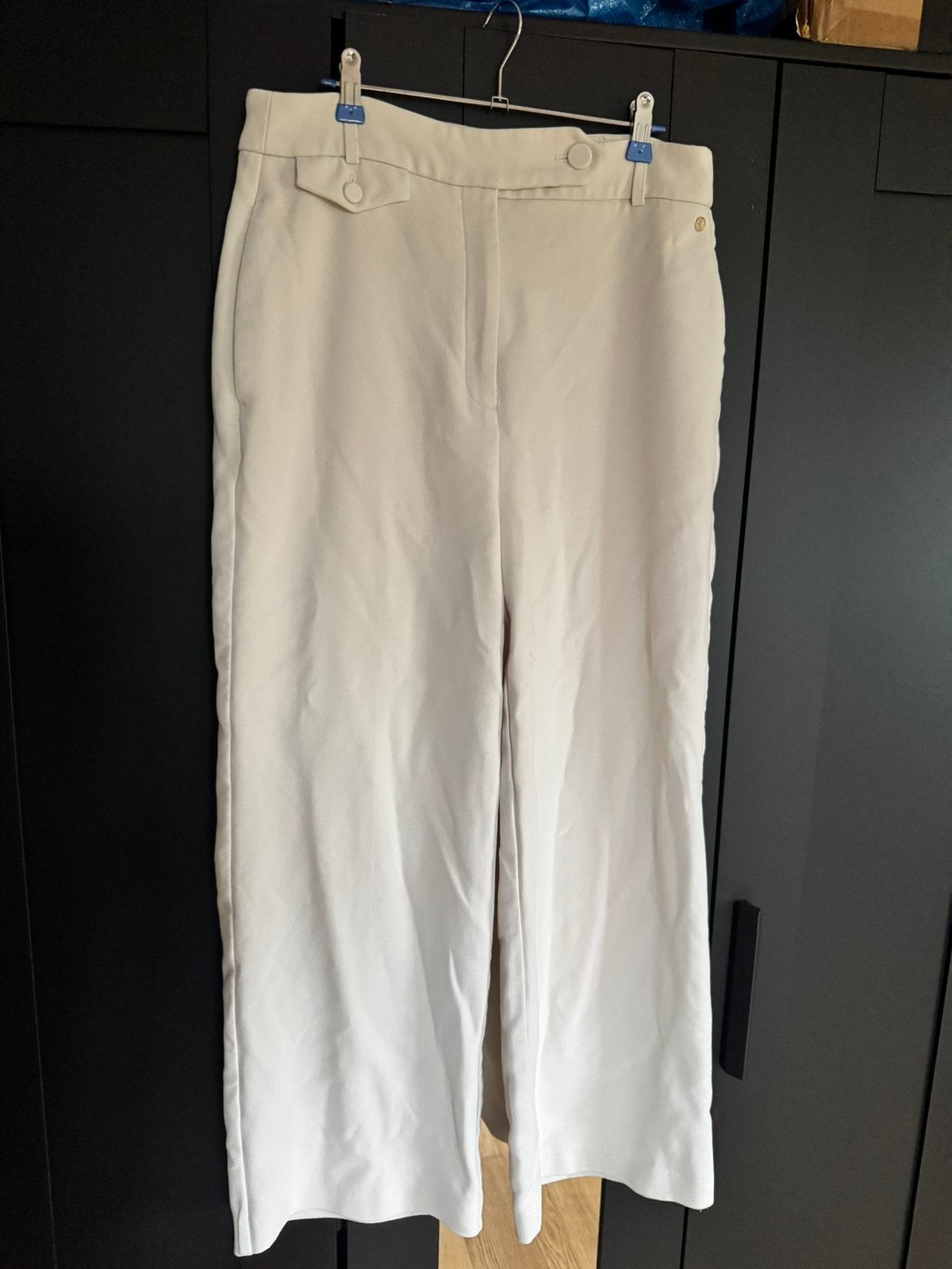 Josh V broek Lara wit wijdere pijp XL, Verzenden, Wit, Maat 46/48 (XL) of groter, Zo goed als nieuw