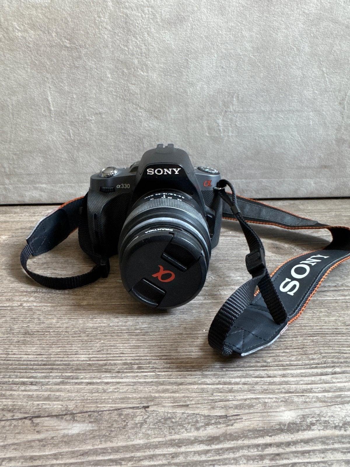 Sony Alpha a330 Spiegelreflexcamera met 18-55mm lens, Gebruikt, Spiegelreflex, 4 t/m 7 keer, Sony