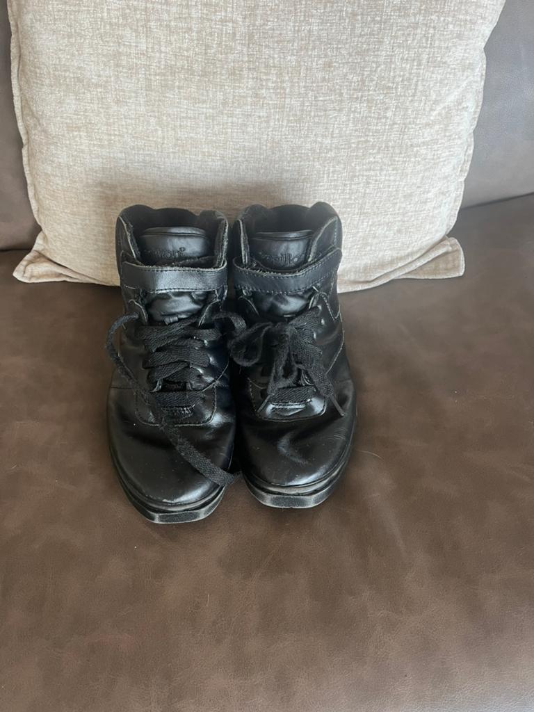 Leren Dansschoenen mt 38.5, Sport en Fitness, Dansen, Ophalen of Verzenden, Gebruikt, Schoenen