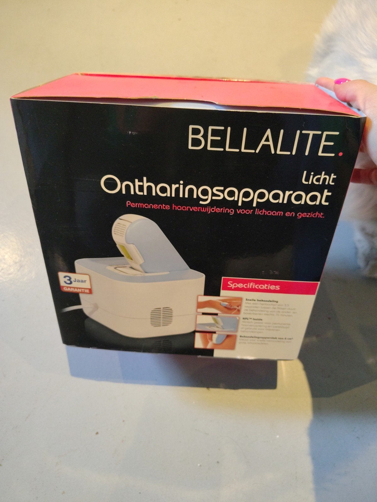 Bellalite Licht Ontharingsapparaat - Permanente, Ophalen of Verzenden, Nieuw, Overige typen
