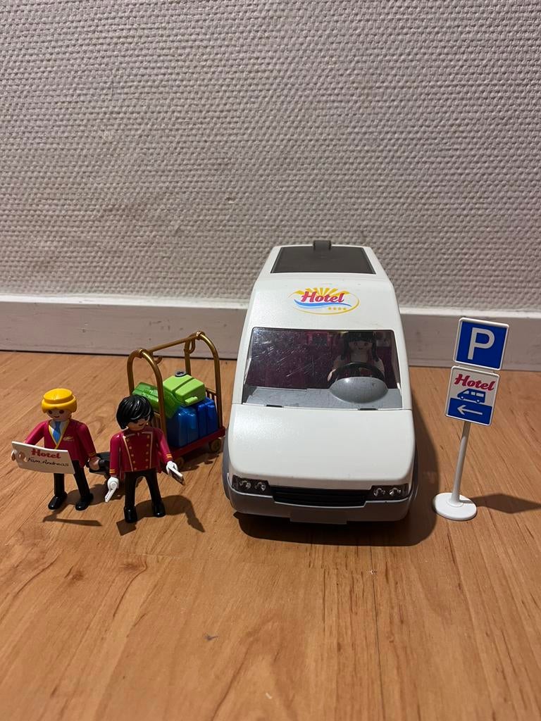 Playmobil hotelset, Ophalen of Verzenden, Gebruikt, Complete set
