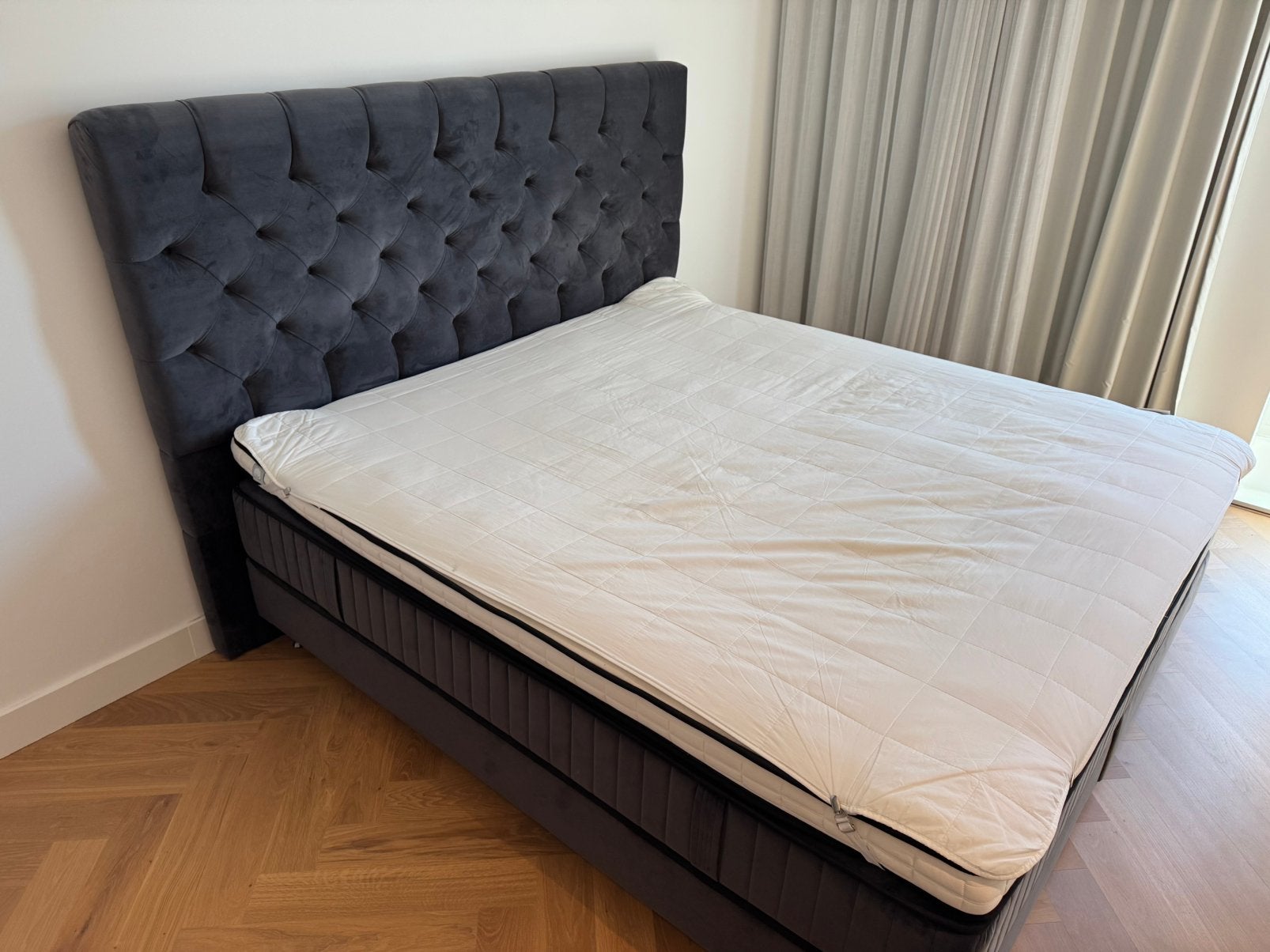 Serta York Luxury Boxspring 180×200 Splendid Royal Set, Huis en Inrichting, Ophalen, Tweepersoons, Zo goed als nieuw, 180 cm