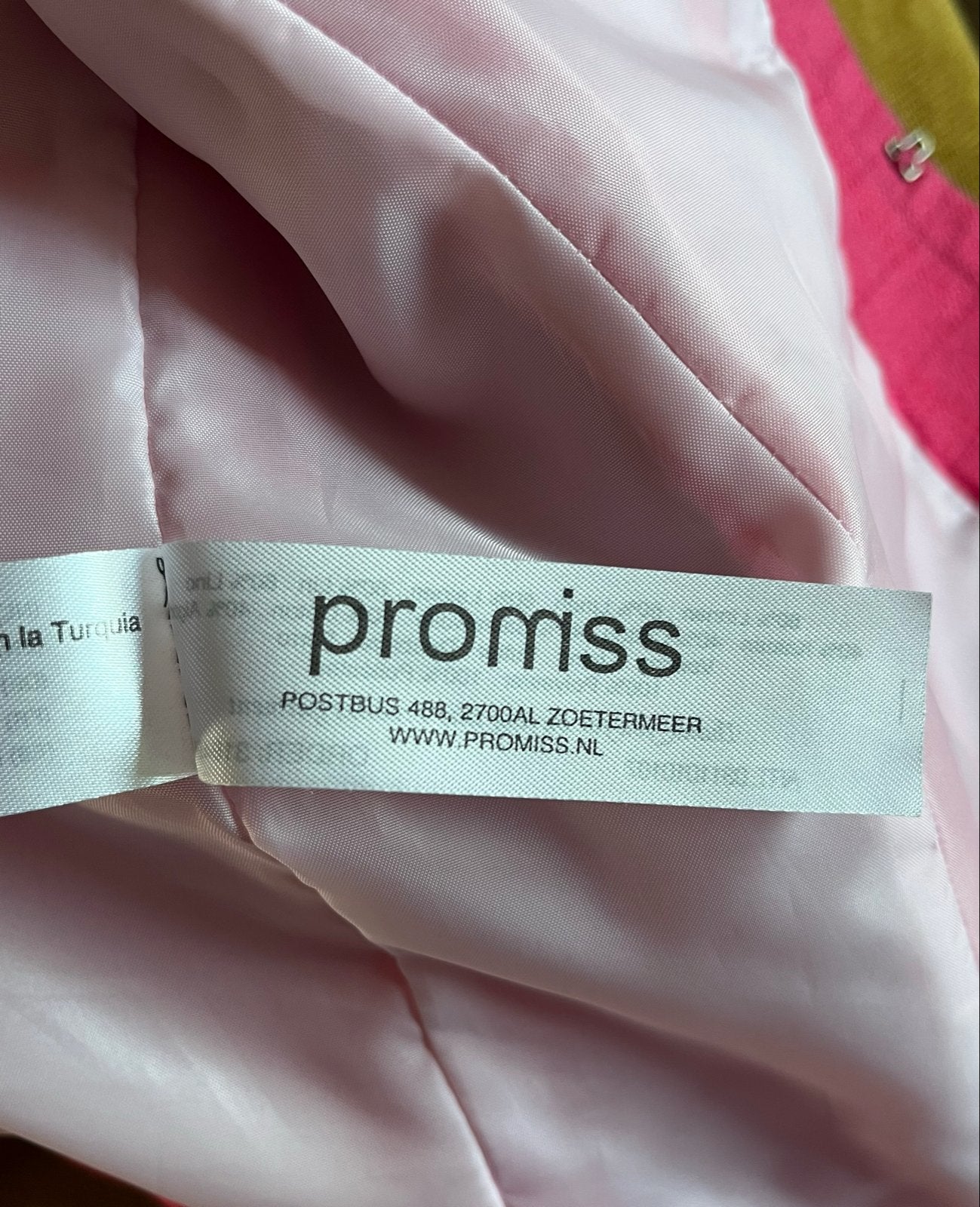 Promiss roze jasje/blazer, maat M, Ophalen of Verzenden, Zo goed als nieuw, Maat 42/44 (L), Roze