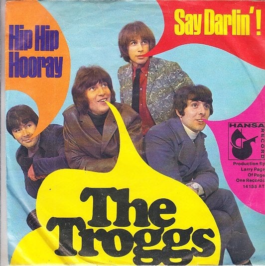 the troggs - hip hip hooray  (1968/ rock), Gebruikt, 7 inch, Ophalen of Verzenden, Fotohoes