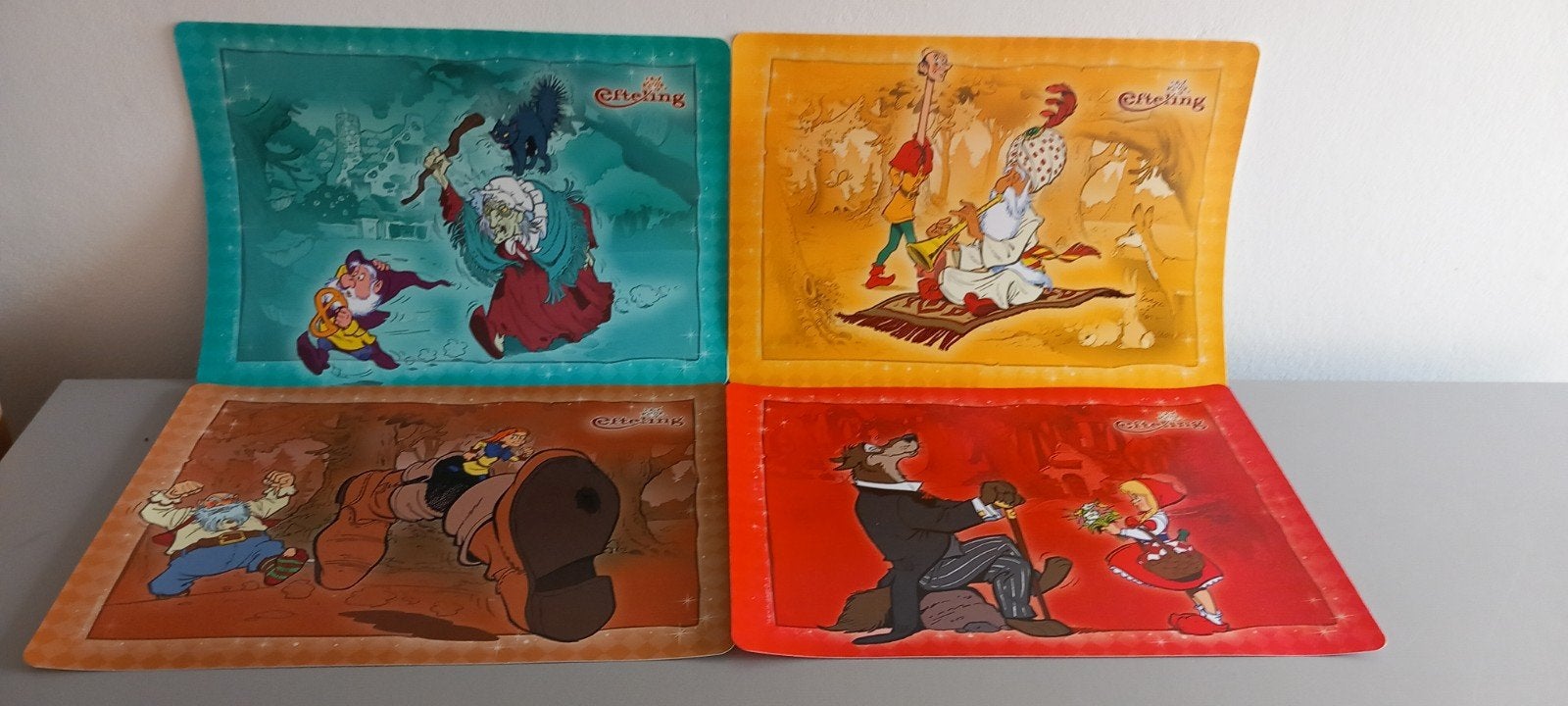 Efteling placemats - set van 4, nieuw, Verzamelen, Efteling, Ophalen of Verzenden, Nieuw, Gebruiksvoorwerp