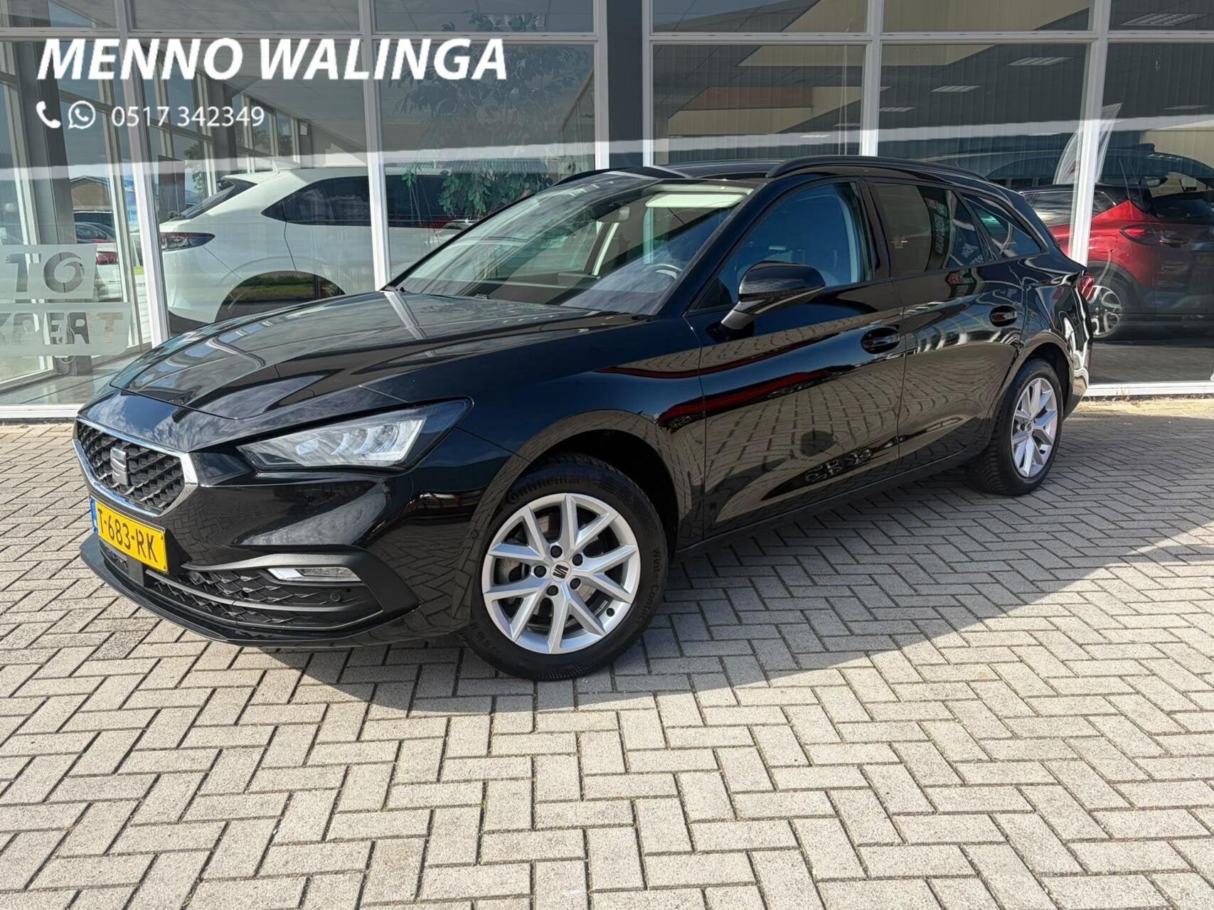 Seat Leon ST 1.0 EcoTSI Style Business Intense|Automaat|Inkl, Auto's, Dealer onderhouden, Stof, Gebruikt, Met garantie (alle)