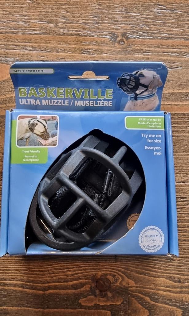Muilkorf van Baskerville, Dieren en Toebehoren, Honden-accessoires, Ophalen of Verzenden, Nieuw