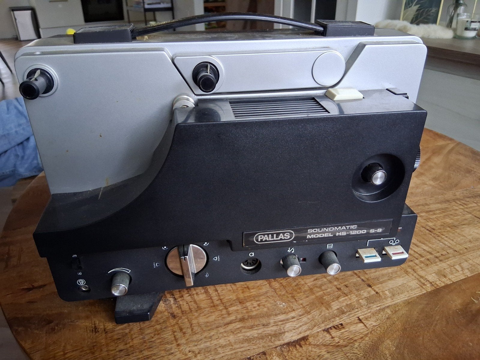 Pallas Soundmatic HS-1200 S-8 Super 8 Filmprojector, Ophalen of Verzenden, Gebruikt, Overige typen
