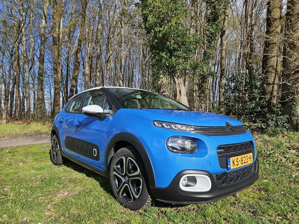 Citroën C3 1.2 Puretech 82pk 2016 Blauw slechts 66.000km, 40 €/maand, 1199 cc, 450 kg, Origineel Nederlands