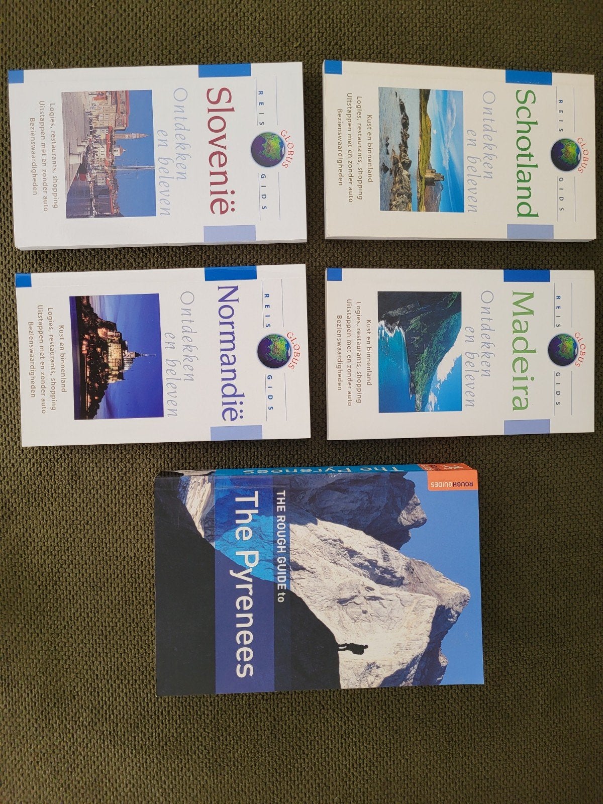 Reisgidsen Globus en Rough Guide - Diverse bestemmingen, Boeken, Reisgidsen, Rough Guide, Europa, Ophalen of Verzenden, Zo goed als nieuw